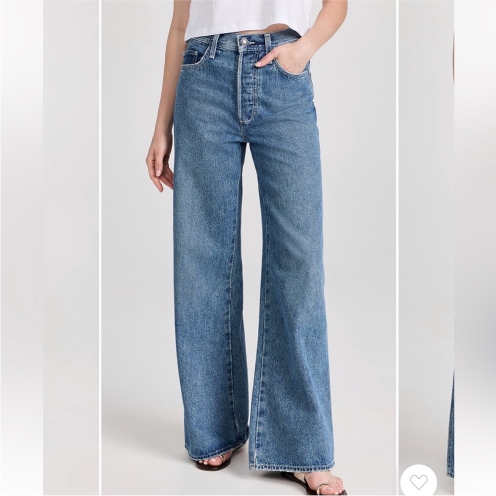 Favorite Daughter Denim Wide Leg Pants